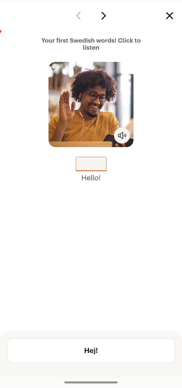 Babbel screenshot