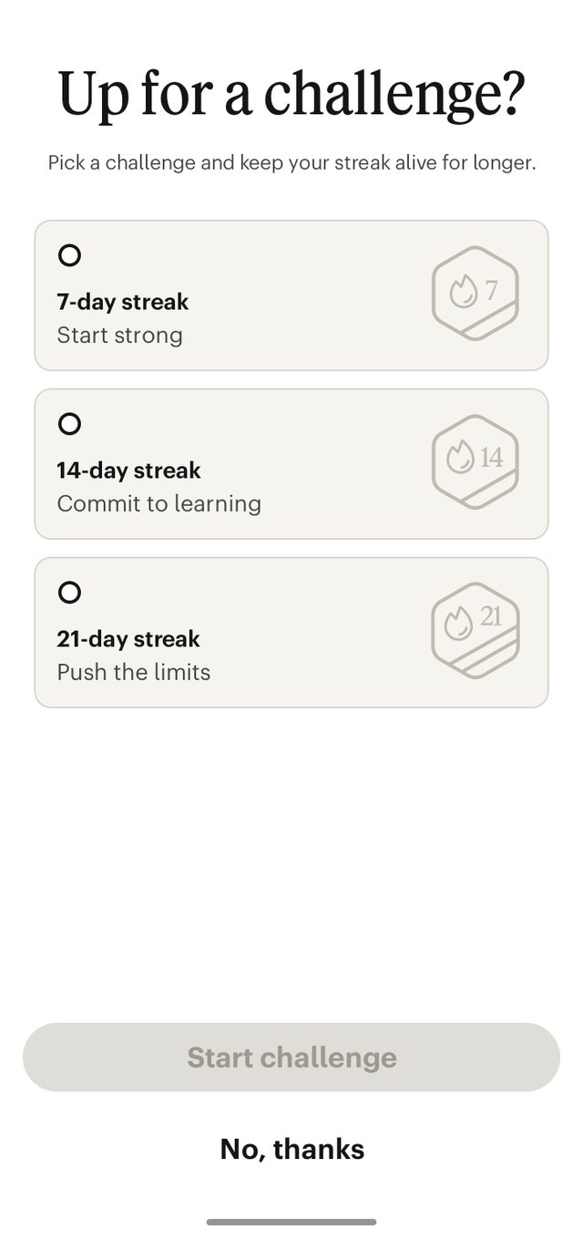 Babbel screenshot