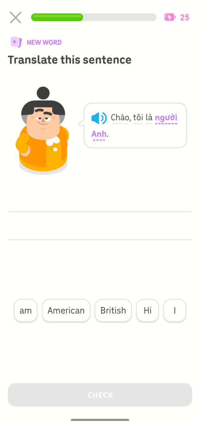 Duolingo screenshot