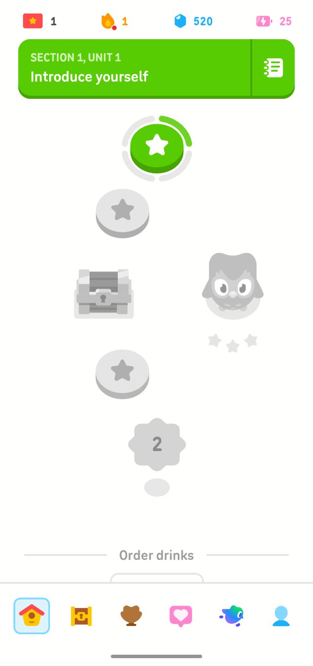 Duolingo screenshot