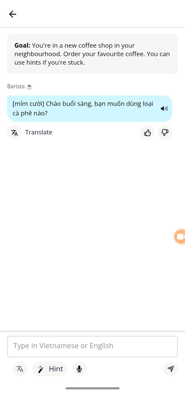 Memrise — A free AI roleplay that speaks first