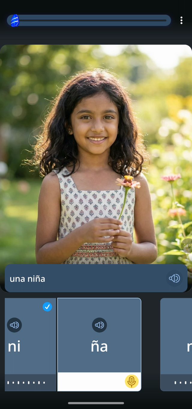 Rosetta Stone — Pronunciation is graded syllable by syllable